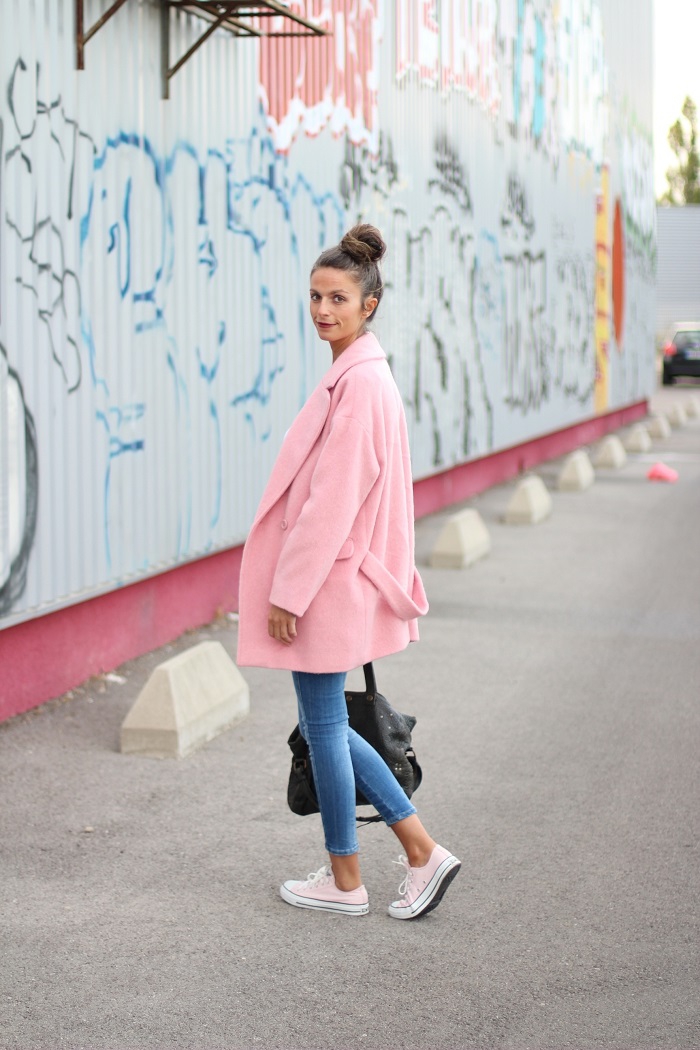 blog mode,blogueuse mode,au pays de candy,mode,tendances,looks,comment s'habiller,idées tenues,fashion,dressing,closet,camaieu,oversize,rose,converse,jérôme dreyfuss