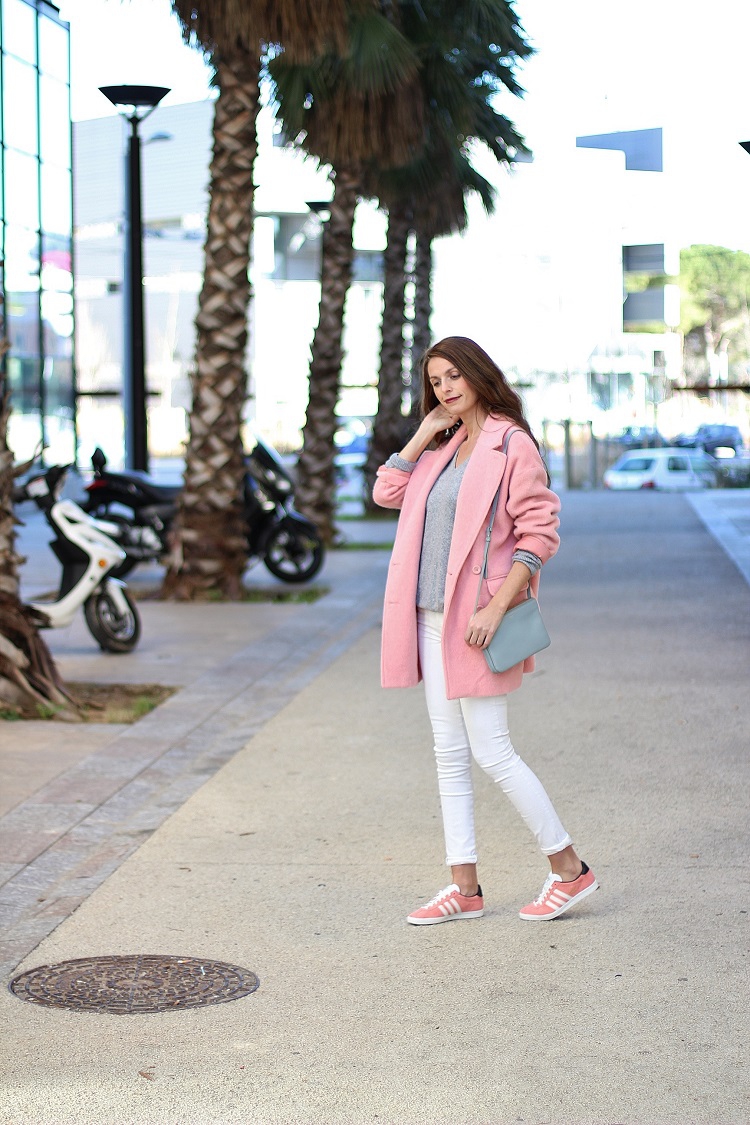 adidas gazelle rose pale porter