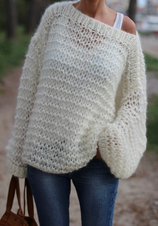 tricoter un pull simple