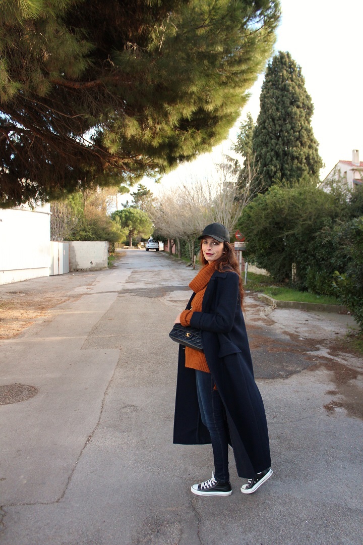 blog mode,blog mode montpellier,sac chanel,long coat,long manteau,manteau zara,pull kiabi