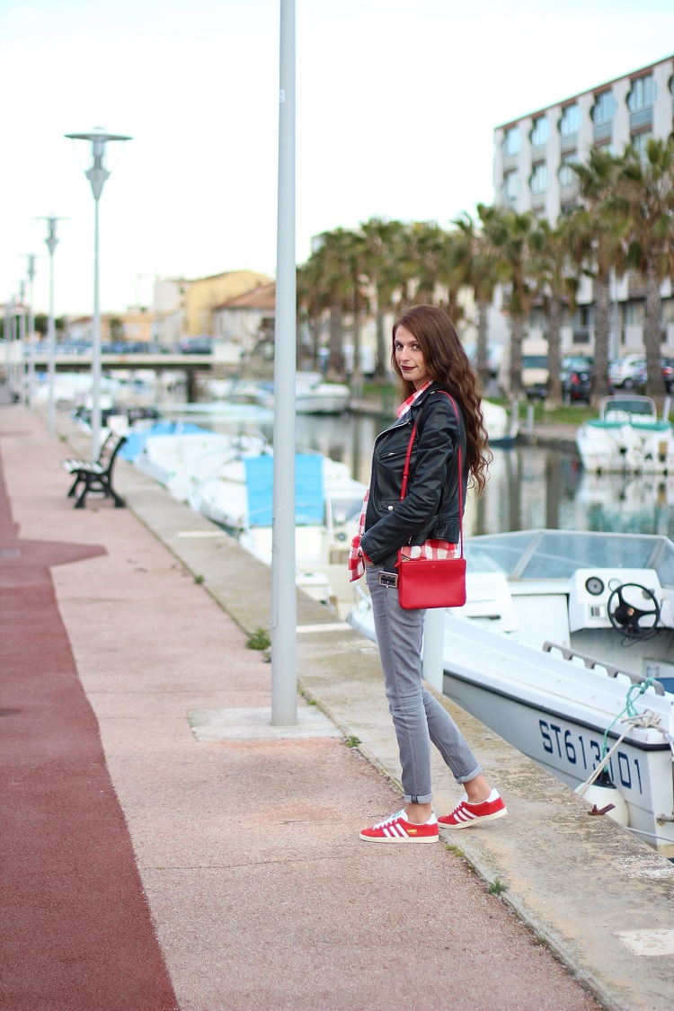 blog mode,blogueuse mode,au pays de candy,tenue,comment s'habiller,look,tendances,fringues,adidas,gazelle,celine,trio bag,schott,perfecto