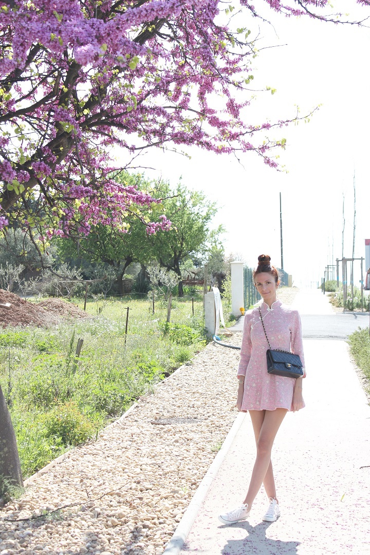 cherry blossom,la fille au cerisier,robe metisu,blog mode,au pays de candy,blog mode montpellier