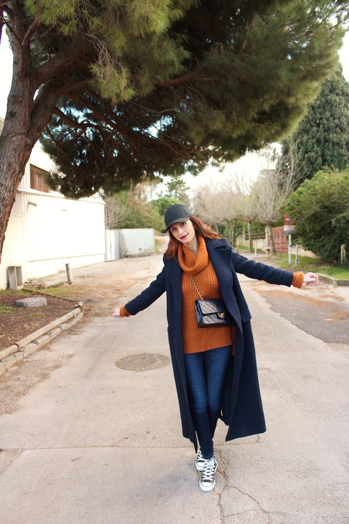 blog mode,blog mode montpellier,sac chanel,long coat,long manteau,manteau zara,pull kiabi