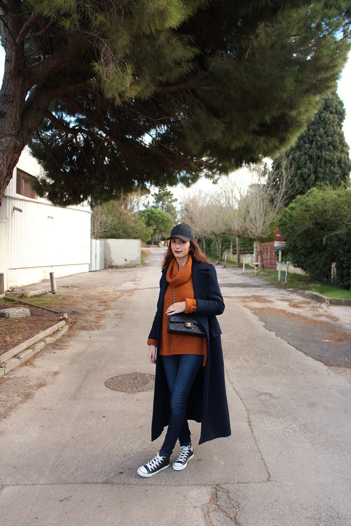 blog mode,blog mode montpellier,sac chanel,long coat,long manteau,manteau zara,pull kiabi