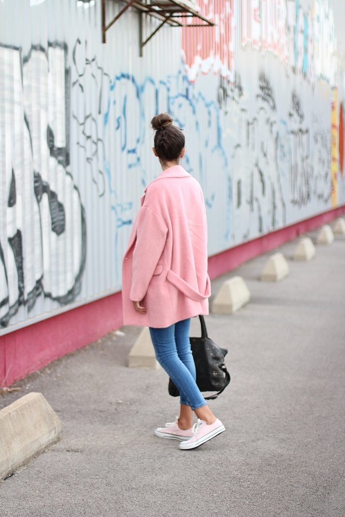 blog mode,blogueuse mode,au pays de candy,mode,tendances,looks,comment s'habiller,idées tenues,fashion,dressing,closet,camaieu,oversize,rose,converse,jérôme dreyfuss